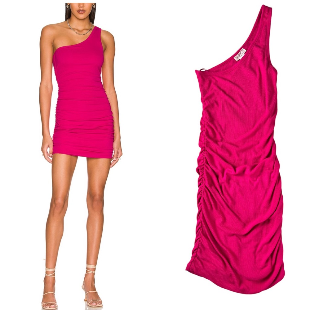 REVOLVE X LSPACE EXCLUSIVE Alana Dress Size Medium in Color Bougainvillea